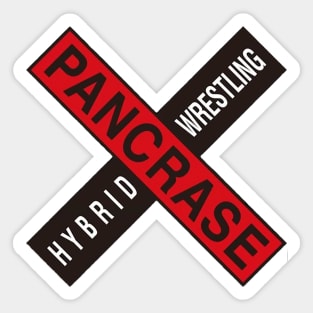 Pancrase Hybrid Wrestling Sticker